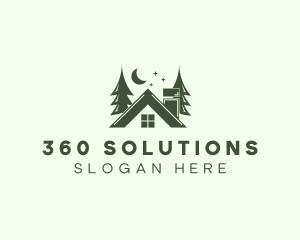 Forest Cottage House logo design