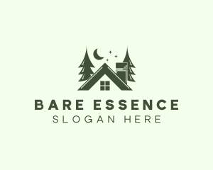 Forest Cottage House logo design