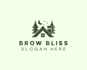 Forest Cottage House logo design