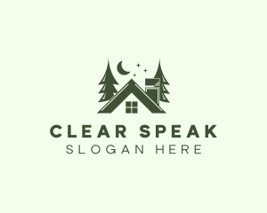 Forest Cottage House logo design