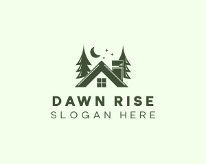 Forest Cottage House logo design