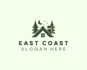 Forest Cottage House logo design