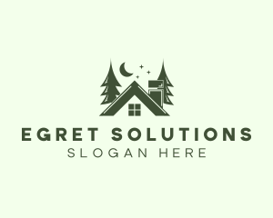 Forest Cottage House logo design