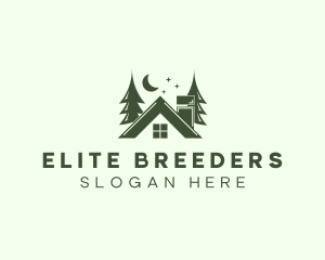 Forest Cottage House logo design