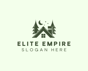 Forest Cottage House logo design