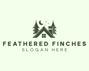 Forest Cottage House logo design