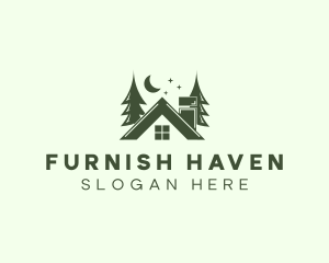 Forest Cottage House logo design