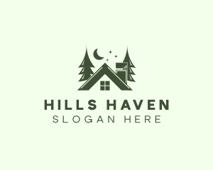 Forest Cottage House logo design