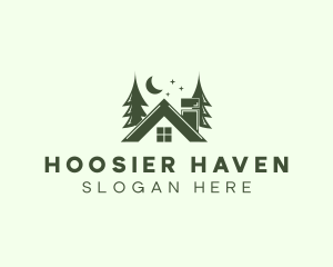 Forest Cottage House logo design