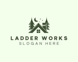 Forest Cottage House logo design