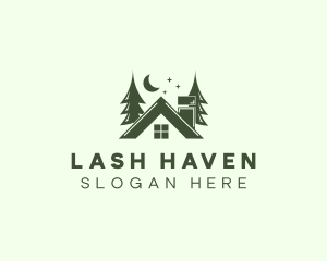 Forest Cottage House logo design