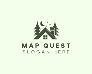 Forest Cottage House logo design