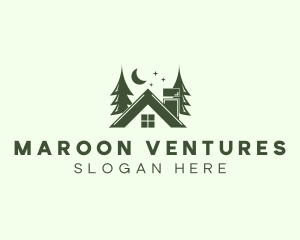 Forest Cottage House logo design