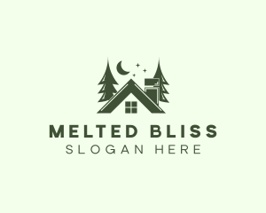 Forest Cottage House logo design