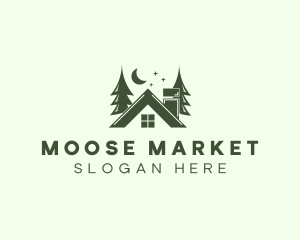 Forest Cottage House logo design