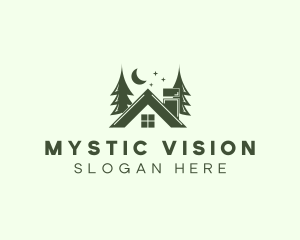 Forest Cottage House logo design