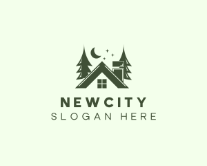 Forest Cottage House logo design