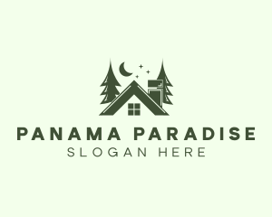 Forest Cottage House logo design