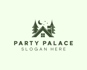 Forest Cottage House logo design