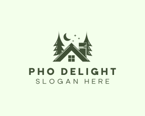 Forest Cottage House logo design