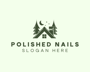 Forest Cottage House logo design