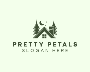 Forest Cottage House logo design