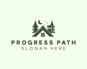 Forest Cottage House logo design