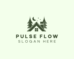 Forest Cottage House logo design