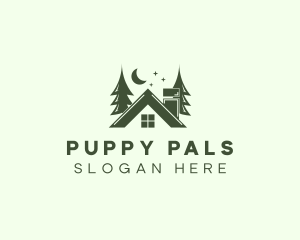 Forest Cottage House logo design