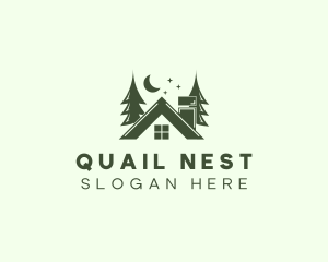 Forest Cottage House logo design