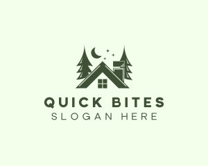 Forest Cottage House logo design