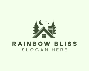 Forest Cottage House logo design