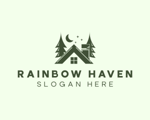 Forest Cottage House logo design