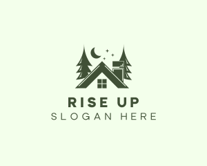 Forest Cottage House logo design