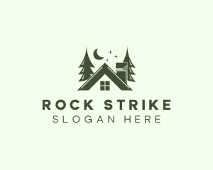 Forest Cottage House logo design