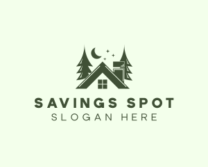 Forest Cottage House logo design