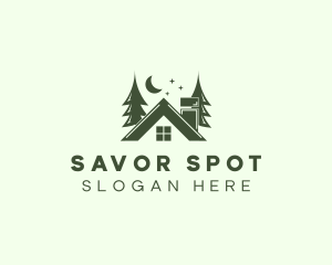 Forest Cottage House logo design