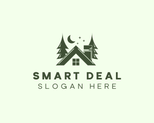 Forest Cottage House logo design