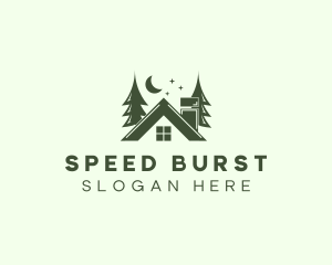 Forest Cottage House logo design