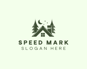 Forest Cottage House logo design