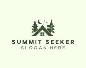 Forest Cottage House logo design