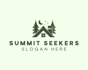 Forest Cottage House logo design