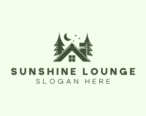 Forest Cottage House logo design