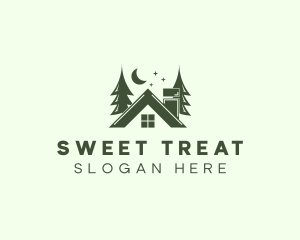 Forest Cottage House logo design