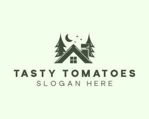 Forest Cottage House logo design