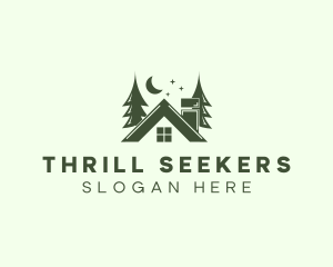 Forest Cottage House logo design