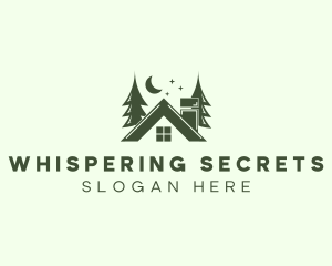 Forest Cottage House logo design