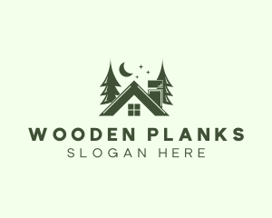 Forest Cottage House logo design