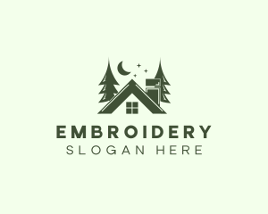 Forest Cottage House logo design