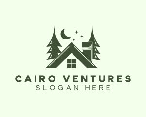 Forest Cottage House logo design